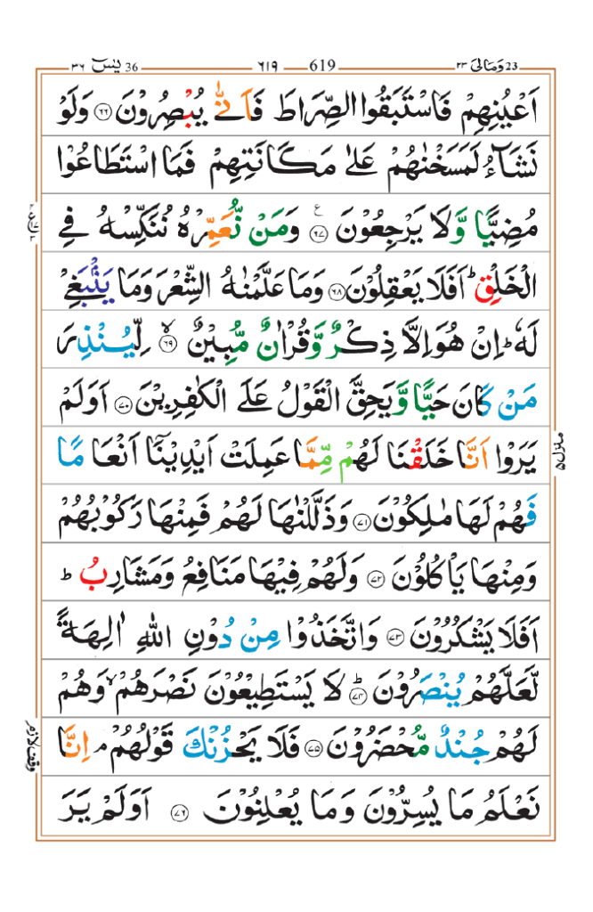 surah yaseen urdu