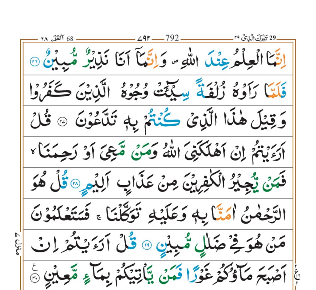 surah mulk roman english