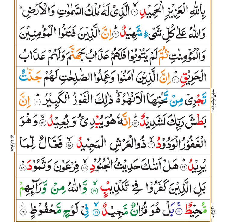 Surah Buruj 02