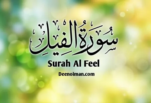 Surah Feel