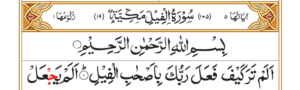 [105] Surah Feel | Surah Feel in English - Deen-o-Iman