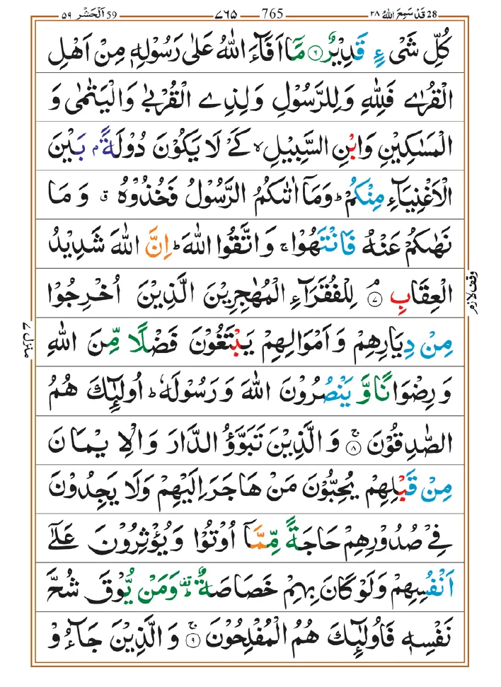 Surah Hashr 03