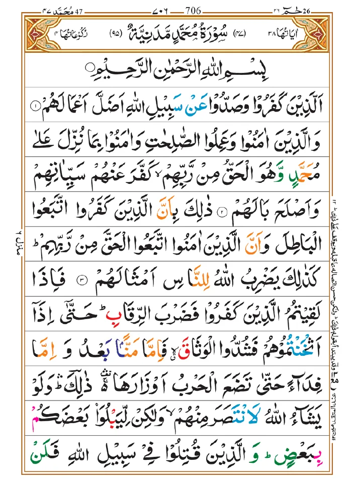 Surah Muhammad 01