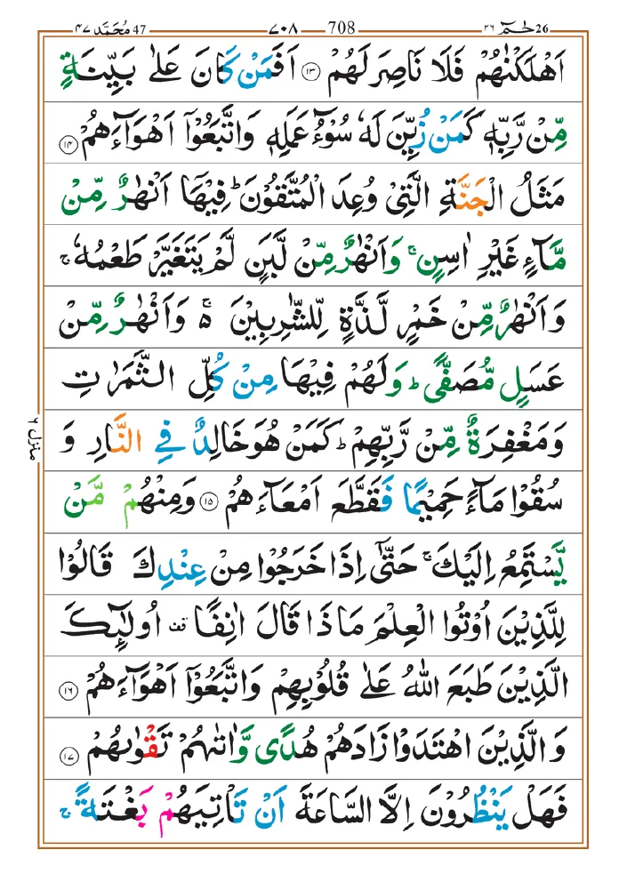 Surah Muhammad 03