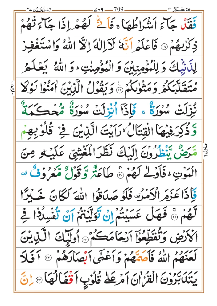 Surah Muhammad 04
