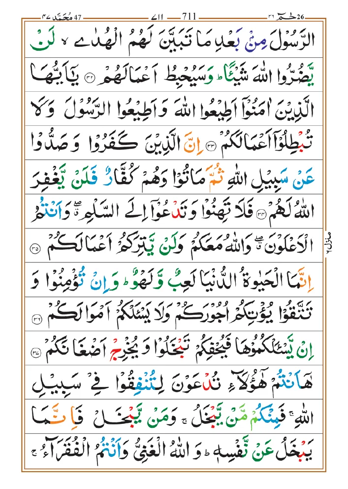 Surah Muhammad 06