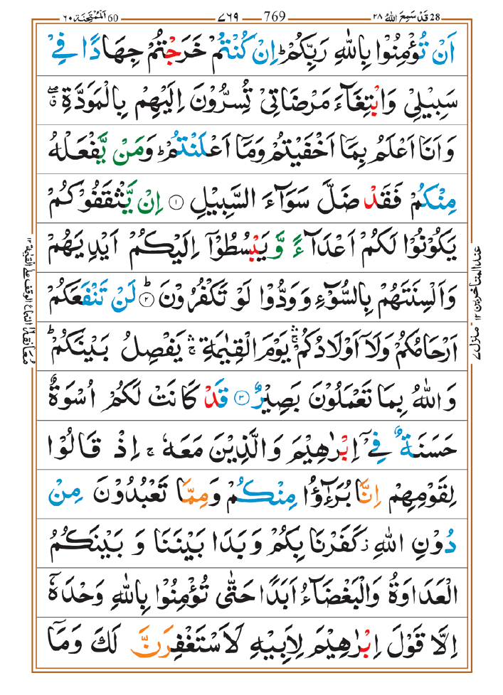 Surah Mumtahanah 02