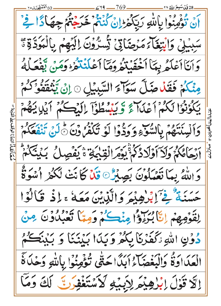 Surah Mumtahanah 02