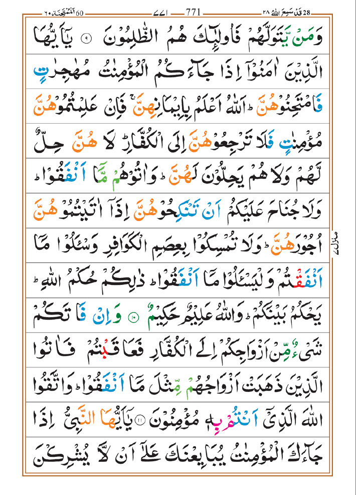 Surah Mumtahanah 04