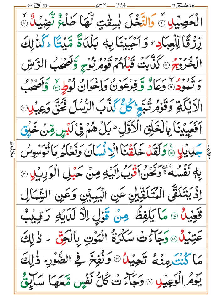 Surah Qaf 02
