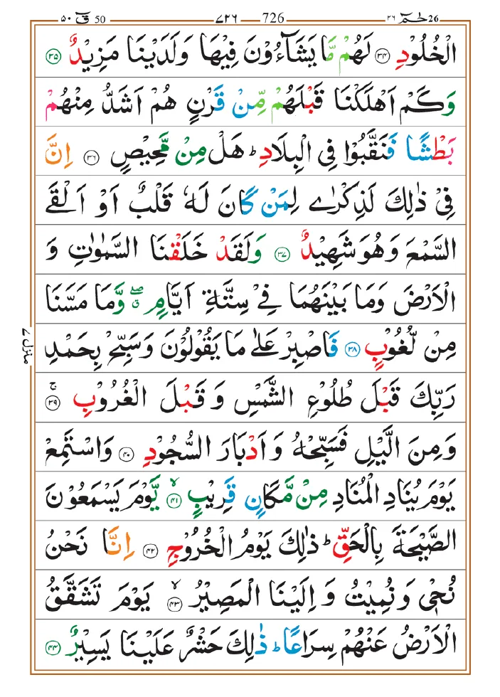 Surah Qaf 04