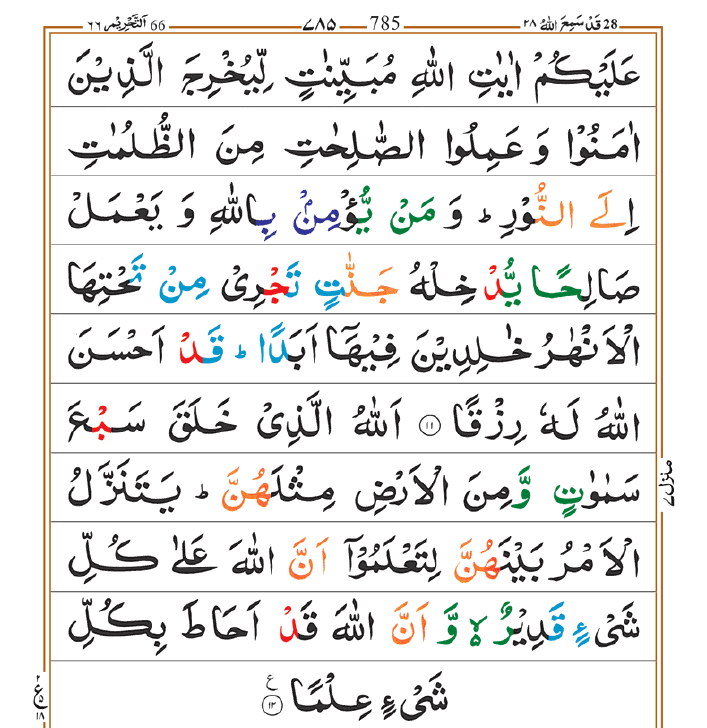 Surah Talaq 04