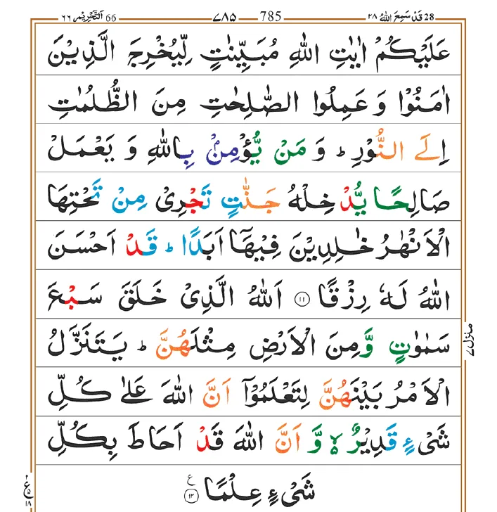 Surah Talaq 04