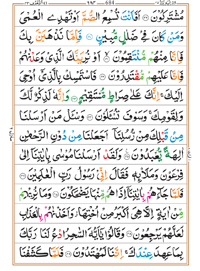 Surah Zukhruf 06