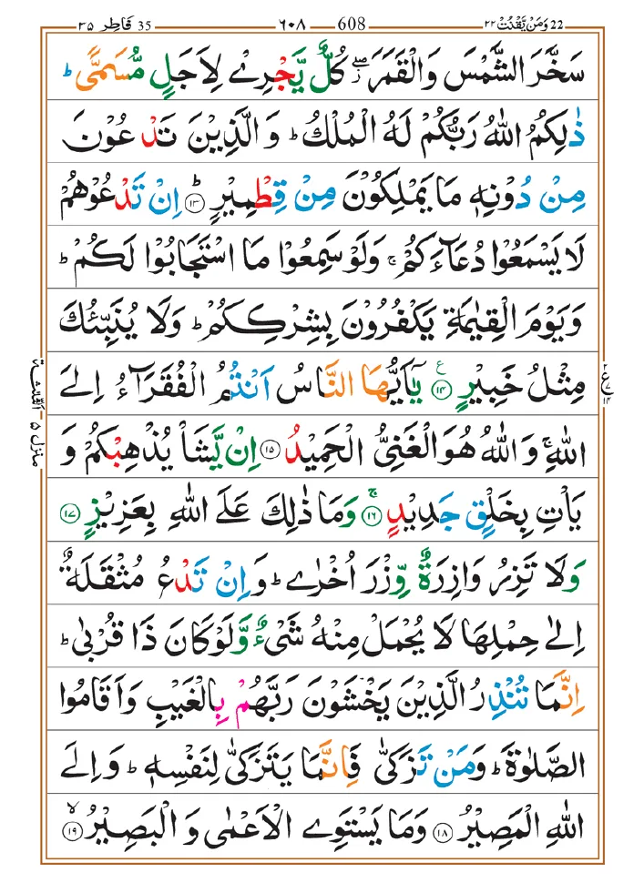  Surah Fatir 04