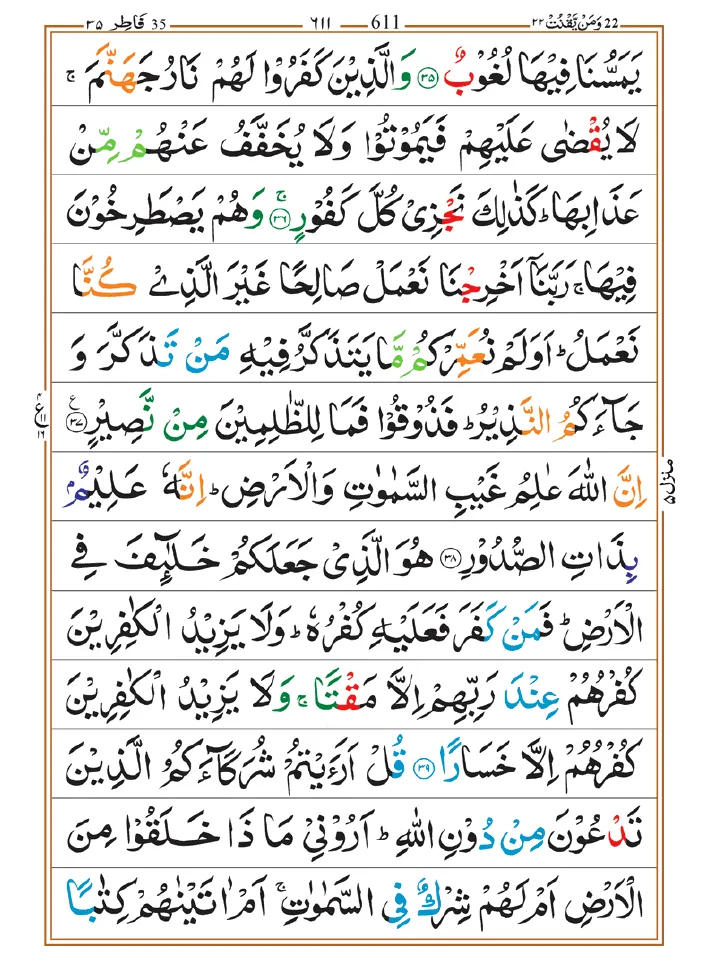  Surah Fatir 07