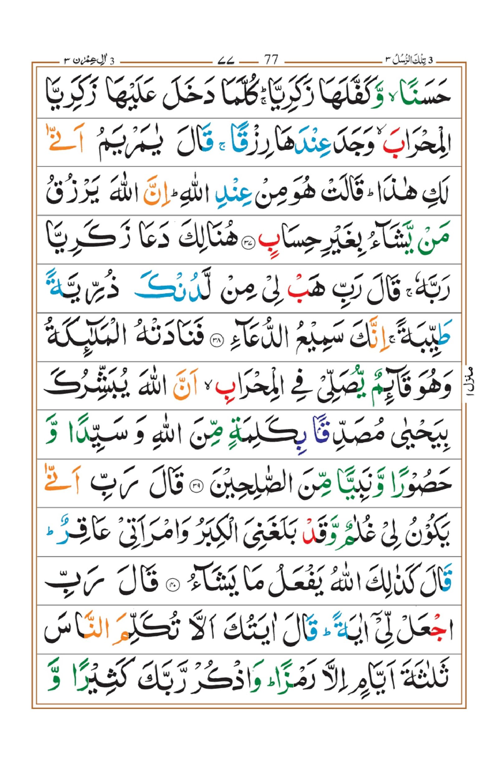 [3] Surah Imran - Deen-o-Iman