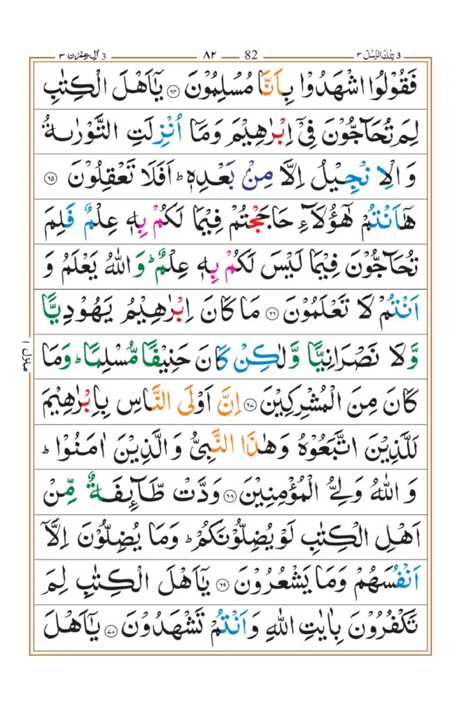 Surah Imran 13