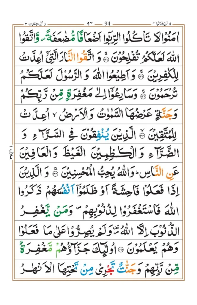 Surah Imran 25