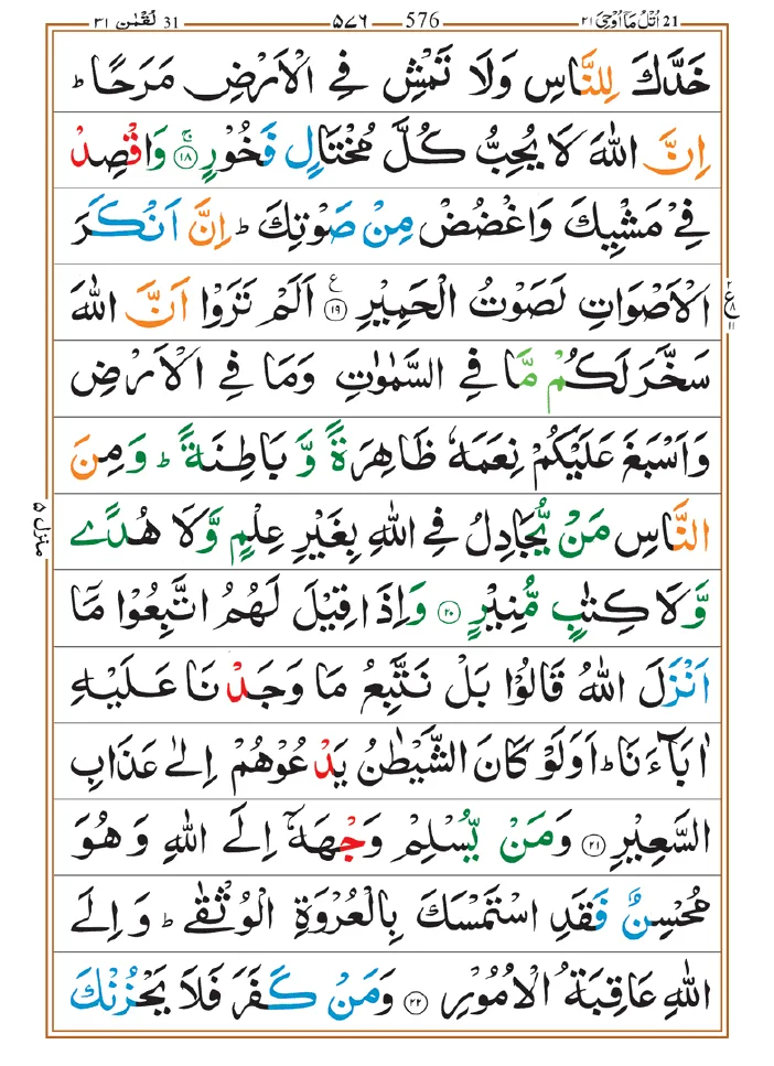  Surah Luqman 04