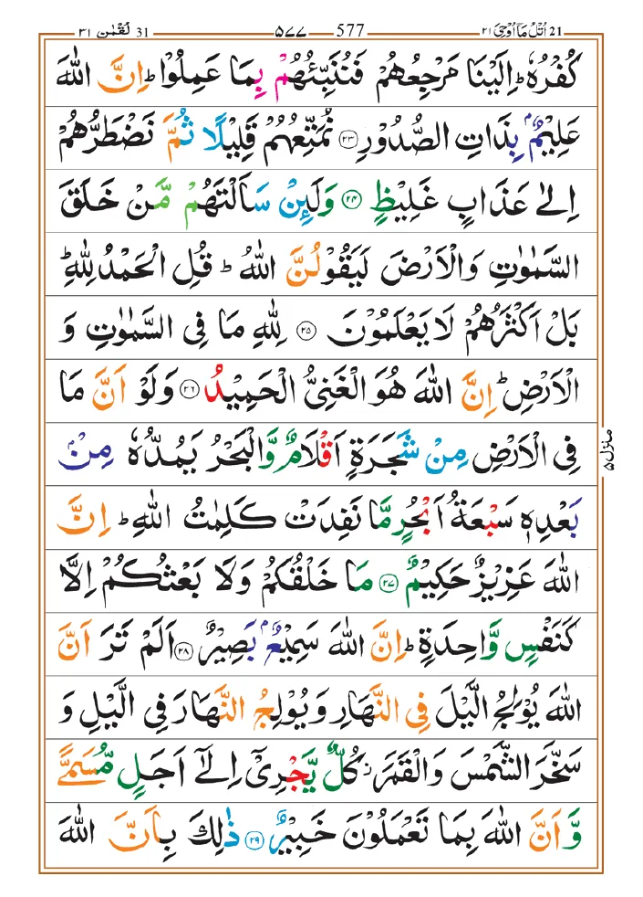  Surah Luqman 05
