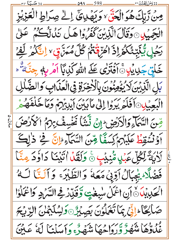 Surah Saba 02