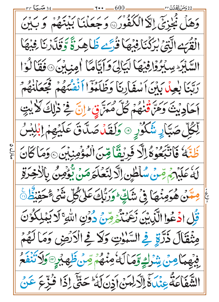 Surah Saba 04